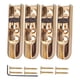 thumbnail image 2 of Puente de Bajo profesional Sunnimix 4 piezas con tornillos para Bajo eléctrico de oro Puente de Guitarra Bajo, 2 of 8
