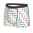 thumbnail image 5 of Goofa Colorful Geometric Printed Men's Boxer Briefs Underwear, Moisture-Wicking Underwear, Trunk,Soft and Breathable Cotton Underwear-Small, 5 of 9