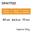 thumbnail image 2 of Andadera Infantil Alumino C/Ruedas Altura Ajustable Speedy, 2 of 3