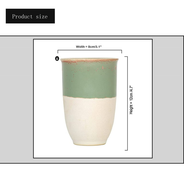 Microwavable Coffee Mug with Lid, Ceramic To Go Coffee Cup, Microwavable  Travel Mug