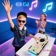 Cool Toys - Toddler DJ Table, Electronic DJ Mixer Toy with Sound Effects, Lights & Recording, Musical Instruments Toys for 3-8 Boys Girls