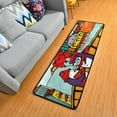 thumbnail image 3 of Dreamtimes Valentines Couple Penguins Hallway Runner Rug 2'x6' Kitchen Rug with Rubber Backing Cityscape Love Red Non Slip Entryway Rug Runner Washable Soft Area Rug for Hallway Bedroom Kitchen Decor, 3 of 6