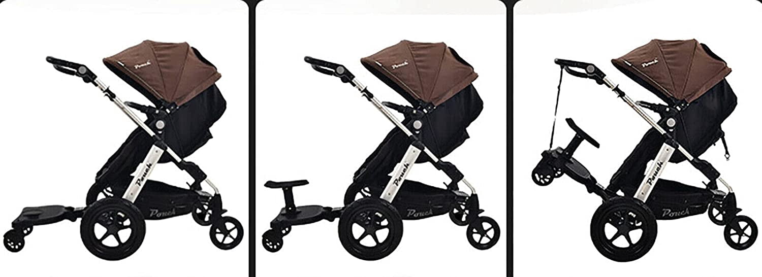 MONIPA 1PCS Universal Pram Pedal Kids Scooter Stroller W/Auxiliary Pedal Load 25kg