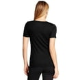 thumbnail image 2 of Hat and Beyond Women's Basic V-Neck Short Sleeve Solid Cotton T-Shirts, 2 of 3