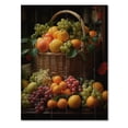 thumbnail image 3 of Designart "Capturing Market Colors in Paris II" Farmhouse Print on Natural Pine Wood, 3 of 5