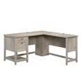 thumbnail image 4 of Sauder Edge Water L-Shaped Desk, Chalked Chestnut Finish, 4 of 14