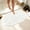 White, variant on PiGOGI Doormat, Non Slip Soft Plush Stain Resistant Durable Rubber Backing, for Bedroom Living Room Entryway Home office, Dirt Trapping, Low Pile