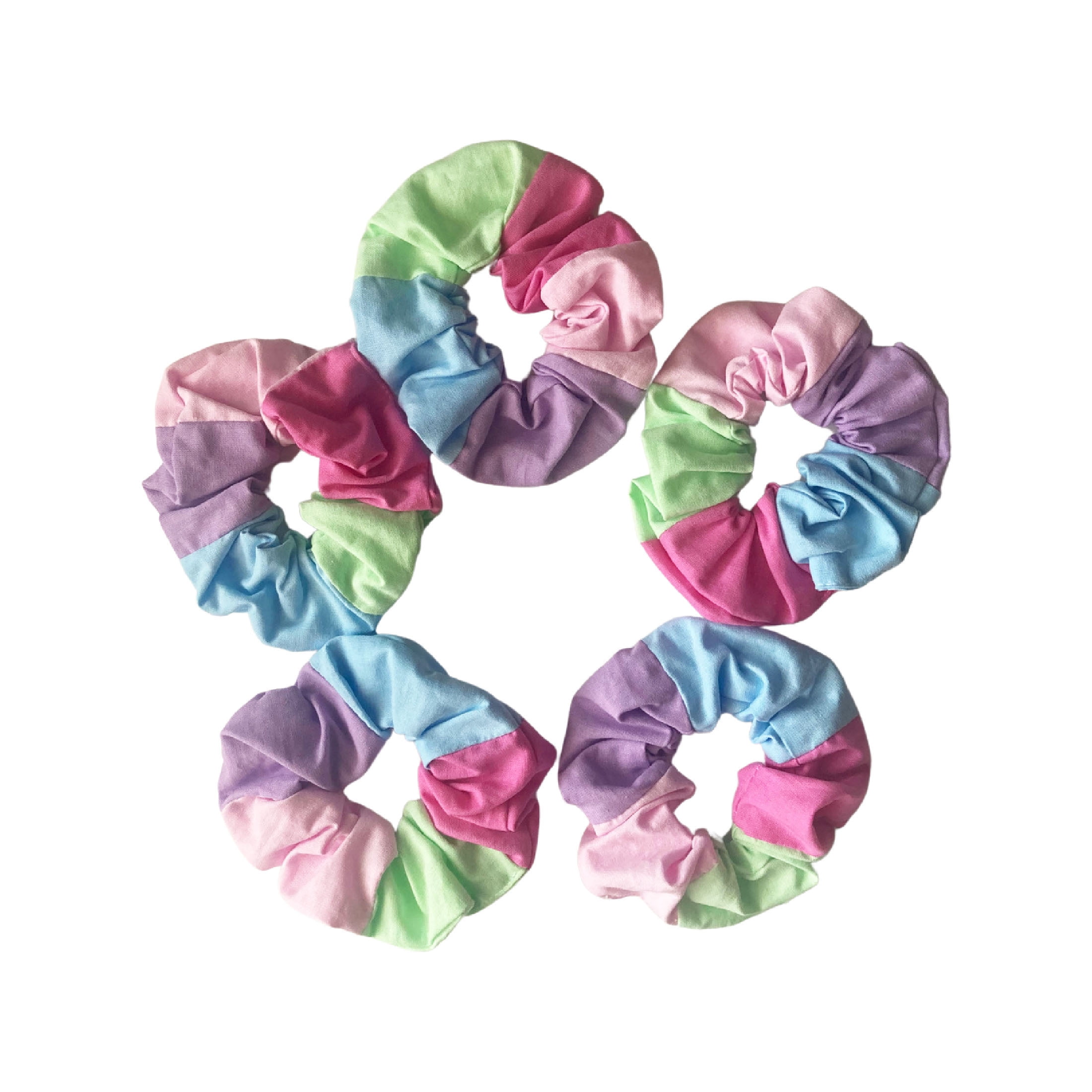 Hair tie, Hair Scrunchies Cotton Elastic Hair Band 5 Pieces Scrunchies for  Women or Girls Hair Accessories 