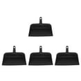 thumbnail image 3 of Hemoton 4pcs Large Dust Pan With Handle Black Dustpan For Outdoor And Indoor Cleaning Heavy Duty And Sturdy Design For Home Garage And Garden Use, 3 of 8