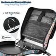 thumbnail image 4 of FORMRS Zipper Binder with Shoulder Strap 2-inch Ring 500 Sheet Capacity File Bag, Pink Boat, 4 of 5