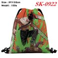thumbnail image 2 of Bolsa con cordón para hombre, motosierras, anime, natación, gimnasio, 39 x 32 cm, 2 of 2