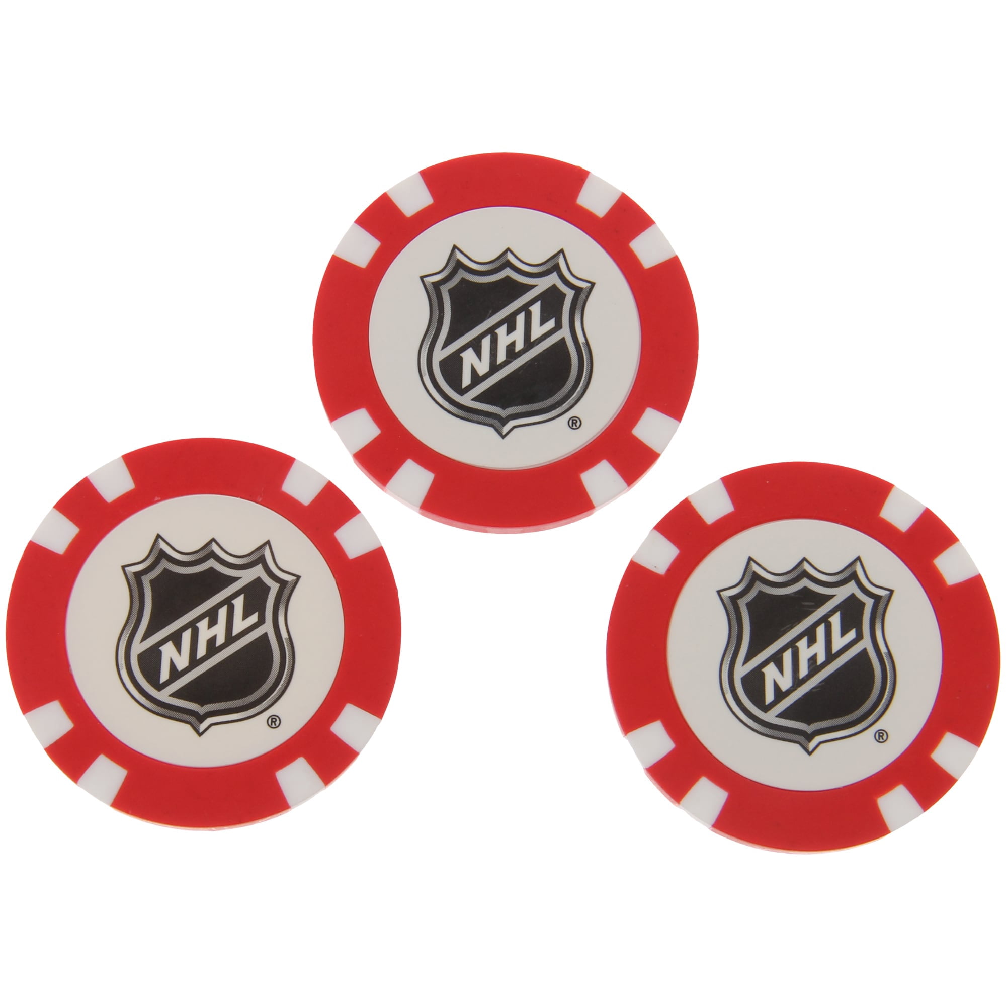 TEAM GOLF 13488 Carolina Hurricanes Golf Chip - Pack of 3