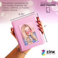 thumbnail image 2 of Álbum de fotos Zink 2x3 Mini con 64 bolsillos para papel ZINK Zero Ink, 2 of 7