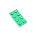 thumbnail image 1 of 2x4 Dots Base Plate 100PCS Building Blocks Bulk Parts Create Educational DIY MOC Bricks 3020 Compatible All Major Brand green, 1 of 6