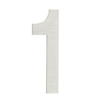 Number 1 Self Adhesive House Address Numbers for Outside 2.95x0.98 inch