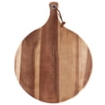 thumbnail image 2 of Tabla para Charcutería hecef de Madera de Acacia, Circular con Mango - Tabla para Quesos de 41 cm, 2 of 7