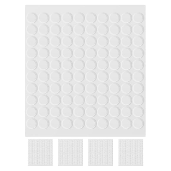 KAKOWELY sticky putty adhesive 500pcs Transparent Round Acrylic Double-Sided Adhesive Dots No Trace Sticky Putty Clear Removable Glue Points for Home Office Posters Crafts Decoration