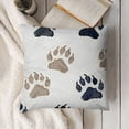 thumbnail image 3 of SHANXI Drawn Sketch White Grey Black Cats Cat Pillow Covers Pillowcases Home Decor Bed Couch Sofa Office Living Room Cushion for Cat Lovers Gifts 24x24in, 3 of 5