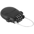 thumbnail image 3 of Jinsinto Combination Lock with 3 Digit Digital Code Cable Padlock, 80cm Extendable Cable(Black), 3 of 5
