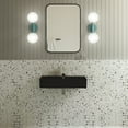 thumbnail image 6 of Claire 22" Rectangle Wall-Mount Bathroom Sink in Matte Black, 6 of 12
