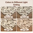 thumbnail image 7 of Design&I 6'x9' Ultra Soft Area Rug, Decorations Shapes Mocha Cream Flowing Blotches Livingroom Cow None Fluffy Washable Non Shedding for Guest Room Bedroom Living Room, 7 of 7