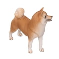 thumbnail image 2 of Modelo de exhibición de perro realista, estatuilla de Animal de alta simulación, juguete para decoración de colección, Shiba Inu, 2 of 9