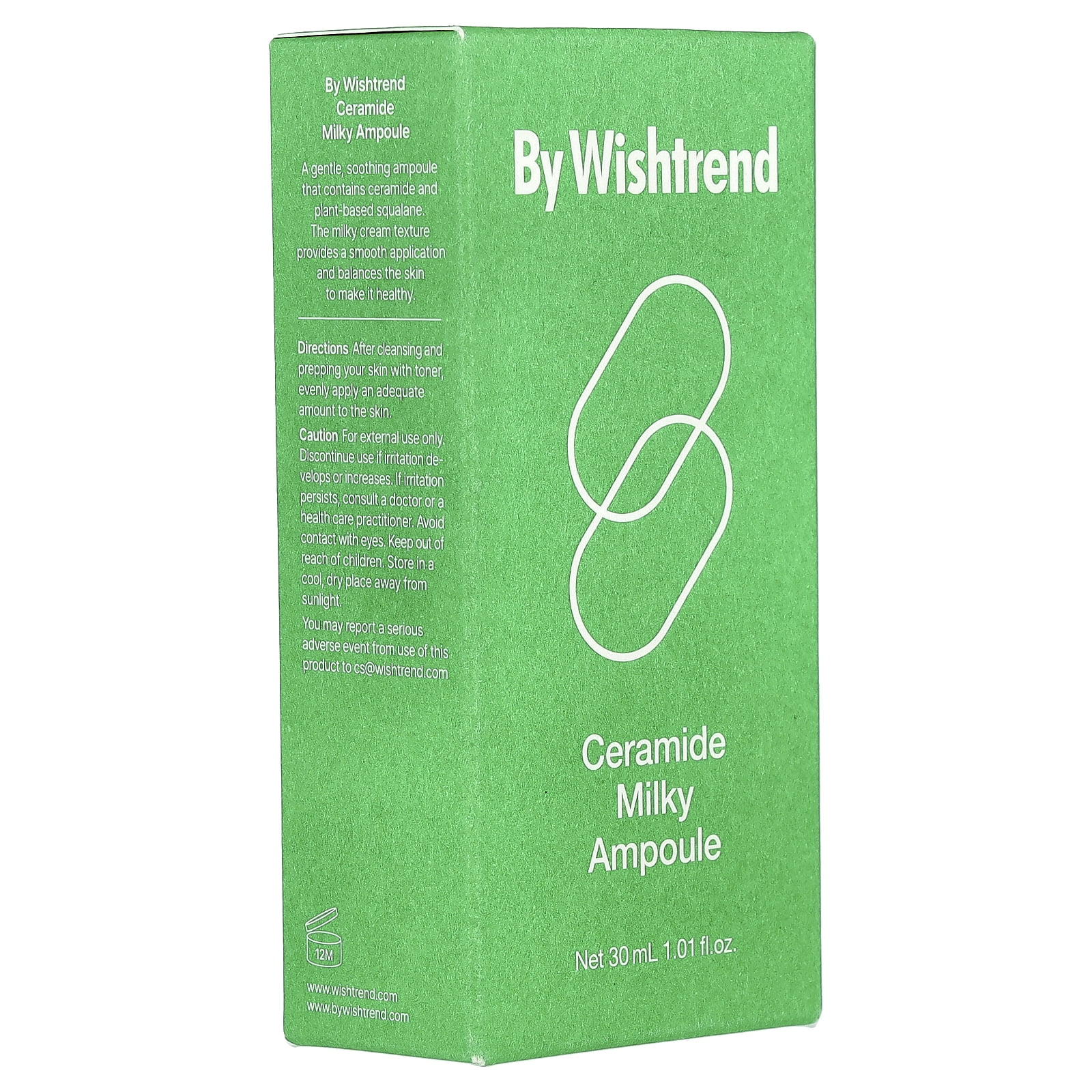 [By Wishtrend] Ceramide Milky Ampoule 30mL