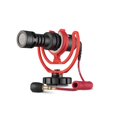 thumbnail image 1 of Irfora RODE VideoMicro Micrófono cardioide de condensador compacto para montaje en cámara Micrófono TRS de 3,5 mm con parabrisas de montaje amortiguador para cámaras DSLR Irfora Micrófono, 1 of 7