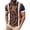 Coffee, variant on YAYUBA Black Polo Shirts for Men Tall Button Up V Neck Big and Tall Athletic T-Shirts Quick Dry Relaxed Fit Slim Fit Streetwear