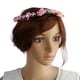thumbnail image 4 of Boda Del Partido Del Estilo De La Flor Del Boho Corona De Pelo Nupcial Decoración Cabeza Venda Rosa BLESIY venda de la flor, 4 of 8