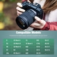 thumbnail image 2 of Batería y cargador USB dual para Canon EOS R R5 R6 R7, 2 of 7