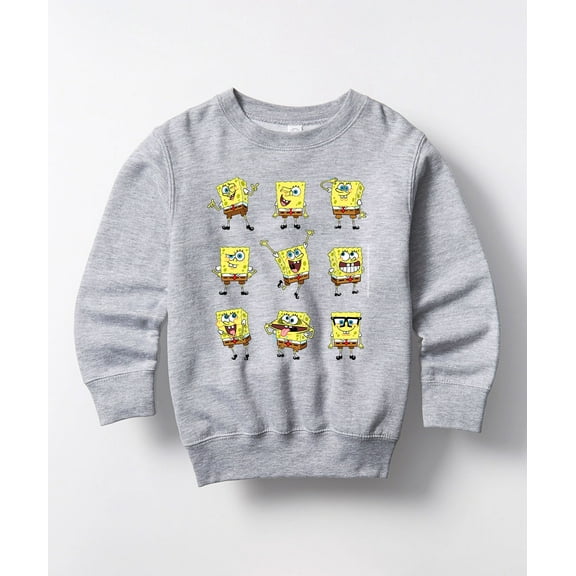 SpongeBob SquarePants - Grid - Toddler And Youth Crew Fleece