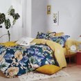 thumbnail image 1 of Botanical House 100% Cotton Reversible Quilt Cover Set King, 1 of 5
