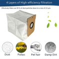 thumbnail image 5 of 20PCS Dust Bag for Alpha 3 Pro / 11 Robot Vacuum Cleaner Non-Woven Garbage Bags Replacement Accessories, 5 of 5