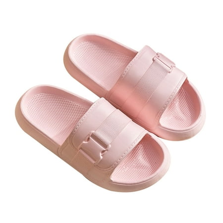 

Lightweight Slippers Comfort Casual Slippers Open Toe Platform Beach Sandals for Couple 44/45 Orange