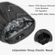 thumbnail image 4 of Gorro de pelo Fittia Satin para dormir, correa antideslizante, color gris, 4 of 7