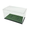 thumbnail image 2 of AMLESO Acrylic Football Display Case Memorabilia Ball Holder for Collectibles Dolls with grass, 2 of 8