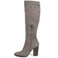 thumbnail image 2 of Journee Womens Kyllie Extra Wide Calf Stacked Heel Knee High Boots, 2 of 8