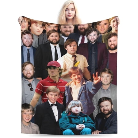 Haley Joel Osment Blanket Soft and Warm Lightweight Fluffy Woollen Throws Blankets Carpet Rug Gift for Beach Yoga Bedroom Living Room Decoration Sofa Camping Trip Dorm Decor All Season