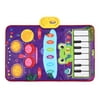 Andoer Interactive Musical Play Mat, Toddler Toys for Hand-Eye Coordination, Motor Skills Development, Piano Keyboard & Drum Mat