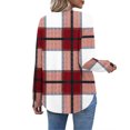thumbnail image 6 of ‌FDGIU Women's Crewneck Sweatshirt - Long Sleeve High Low Hem Tops, Casual Curved Hem Fall Shirt, 6 of 7