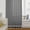 Black, variant on Farmhouse Navy Blue White Striped Semi Sheer Curtains Drapes for Living Room, Bedroom, French Doors Window 45 Inches Long, Modern Stripes Rod Pocket Chiffon Curtain Drapery Voile Draperies Panel