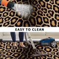 thumbnail image 5 of Leopard Print Outdoor Rug for Patio/Deck/Porch, Non-Slip Large Area Rug 4 x 6 Ft, Farmhouse Gradient Animals Texture Indoor Outdoor Rugs Washable Area Rugs, Reversible Camping Rug Carpet Runner, 5 of 8