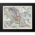 thumbnail image 2 of Kiepert 14x12 Black Modern Framed Museum Art Print Titled - Central Italy - Kiepert 1903, 2 of 5