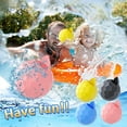 thumbnail image 1 of Neinkie 4Packs Hurricane Reusable Water Balls - Reusable Water Bombs/ Balloons, 1 of 7