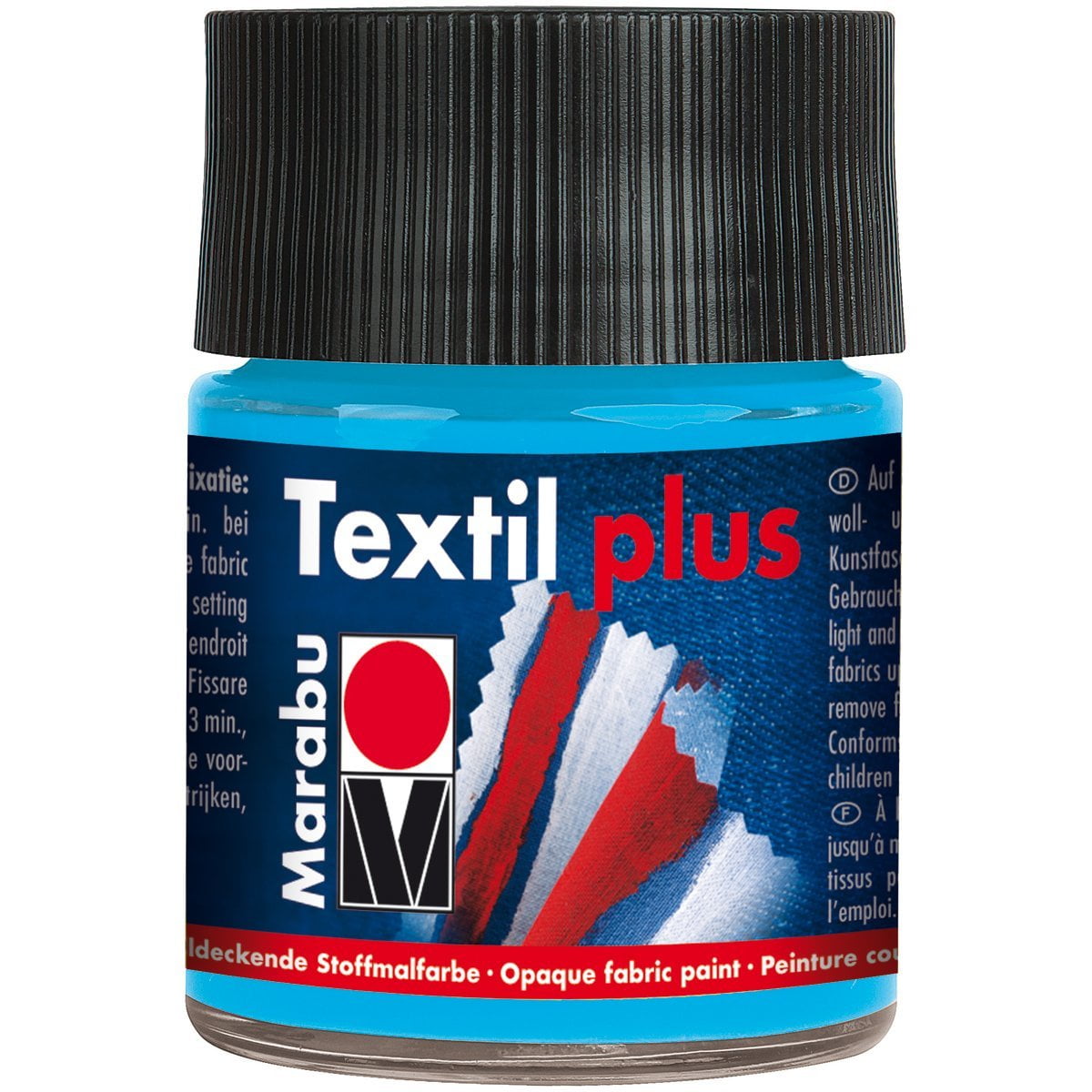 Textil Plus Paint Light Blue 50 ML, Marabu Textil Plus ...