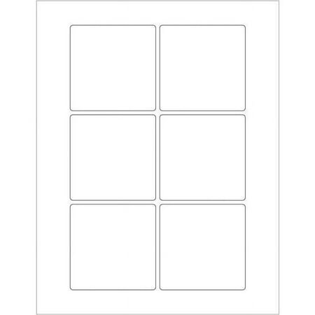 UPC: 0848109056487 | Box Partners LL248WR 3 x 3 in. Weather Resistant Laser Labels