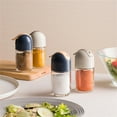 thumbnail image 4 of Billuyoard Botella de condimentos Dispensadores de sal Tarro Cocina Almacenamiento recargable Hogar Cocina y Comedor Azul, 4 of 6