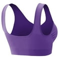 thumbnail image 5 of 3Pcs Women Seamless Wire-free Sport Bras  Light Support Tank Tops for Sports Sleep Wearing, 5 of 10
