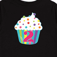 thumbnail image 4 of Inktastic 2nd Birthday Cupcake Boys or Girls Long Sleeve Toddler T-Shirt, 4 of 5